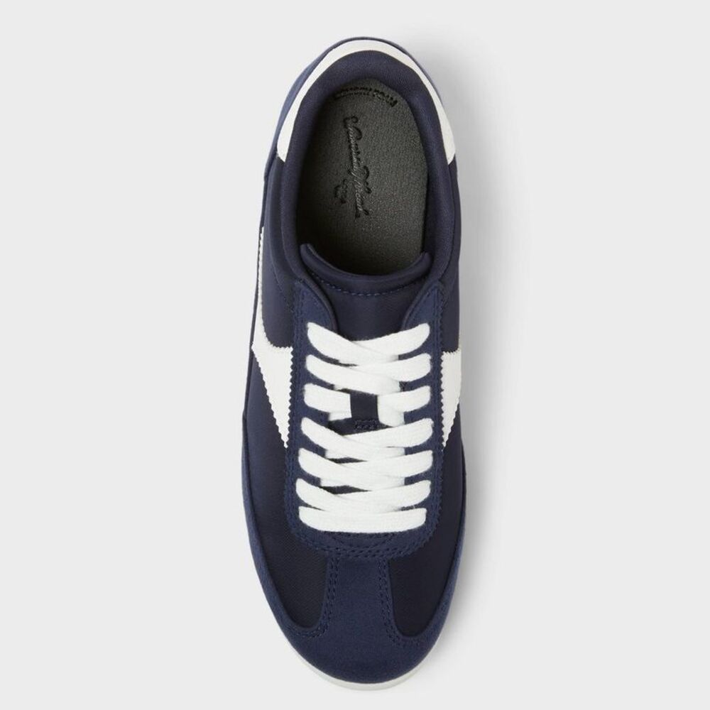 Open Box - Universal Thread - Women’s Skyler Sneakers with Memory Foa Navy Blue - Picture 3 of 4